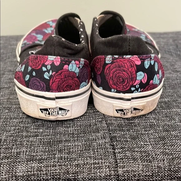Floral Vans Slip-On Sneakers - Picture 2 of 6